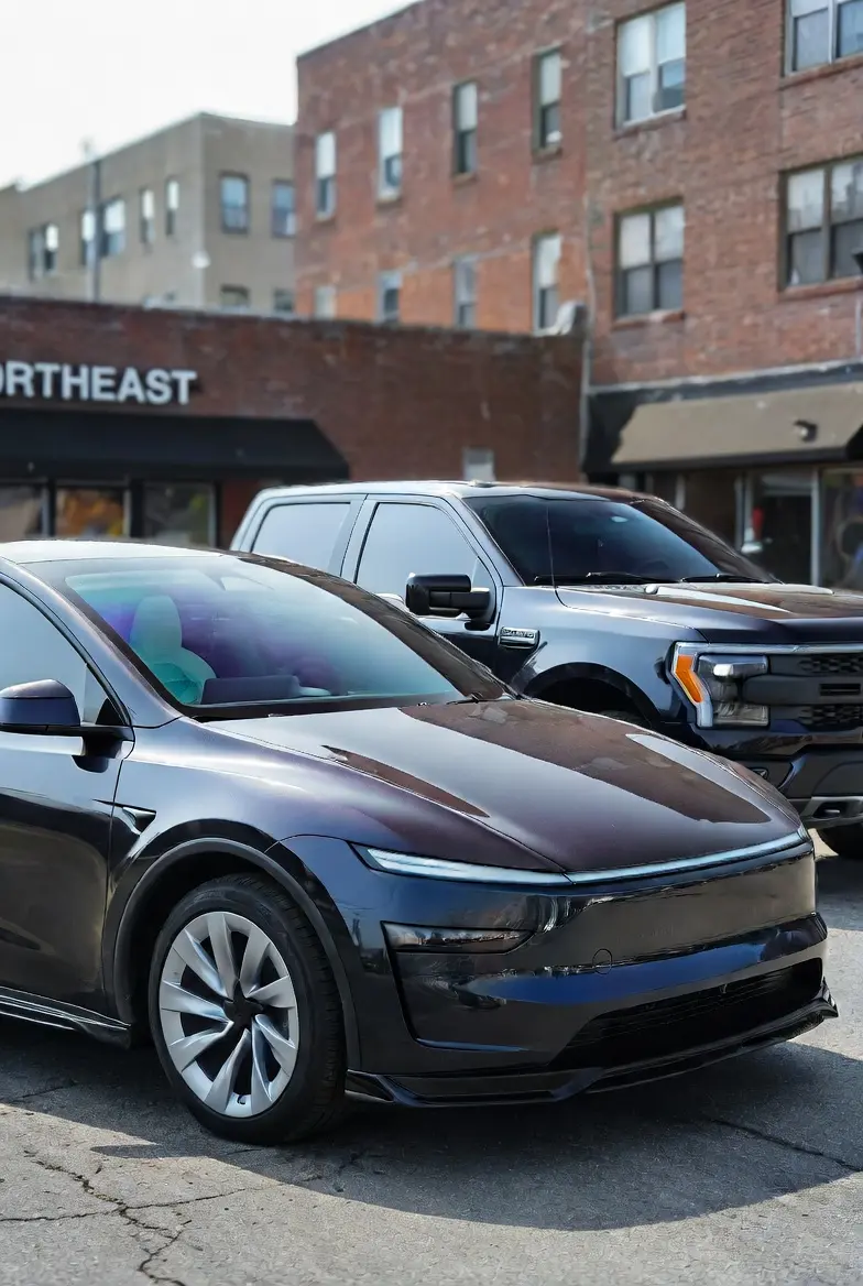 Tesla and electric vehicle window tinting